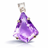 natural sapphire pendant