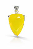 sterling silver opal pendant