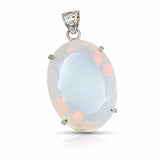 natural opal pendant