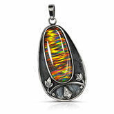 natural opal pendant