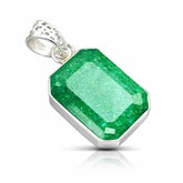 natural emerald pendant
