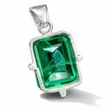 emerald pendant for women