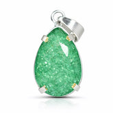 natural emerald pendant
