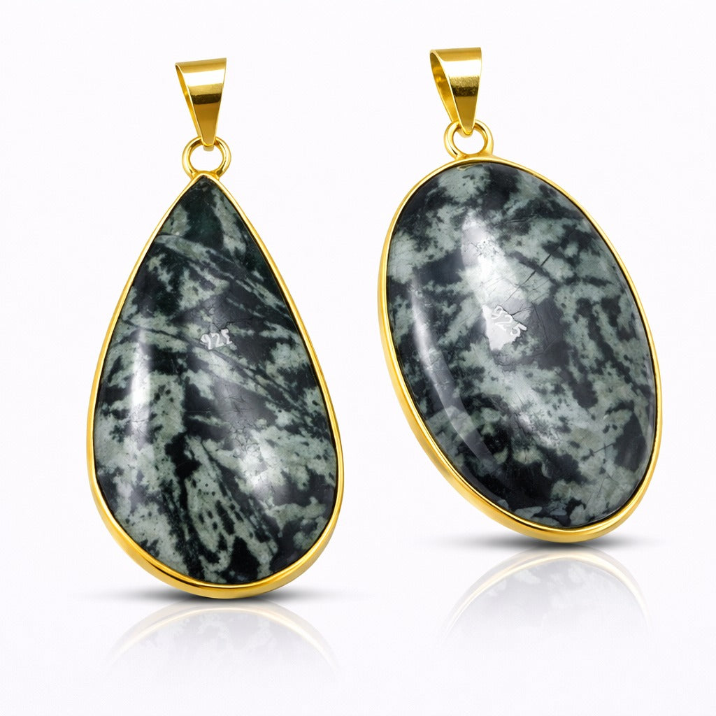 natural jasper pendant
