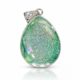 natural opal pendant
