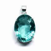 natural aquamarine pendant