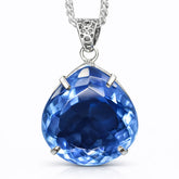 natural topaz pendant