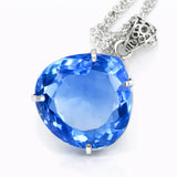 topaz pendant for women