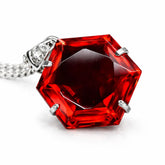 natural ruby pendant