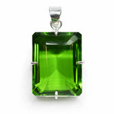 natural emerald pendant