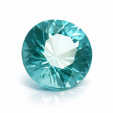 Sri Lanka Bluish Green Sapphire 7.85 Ct Teal gemstone on a white background