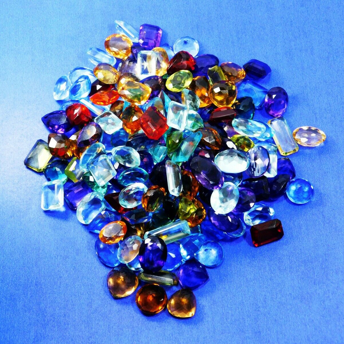 natural topaz ring