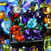 Mix Color & Shapes 14 Pcs Topaz Gemstones Lot