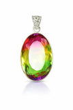 natural tourmaline pendant