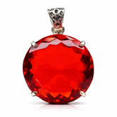 natural ruby pendant