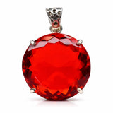 natural ruby pendant