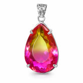 natural sapphire pendant