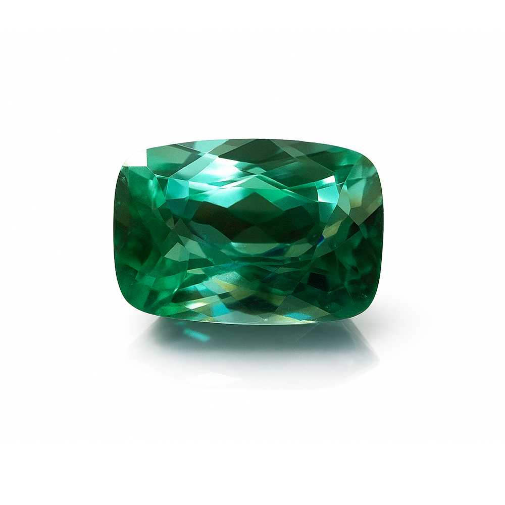 8.23 Ct Natural Certified Green Copper Bearing Unheated Paraiba Tourmaline Stone