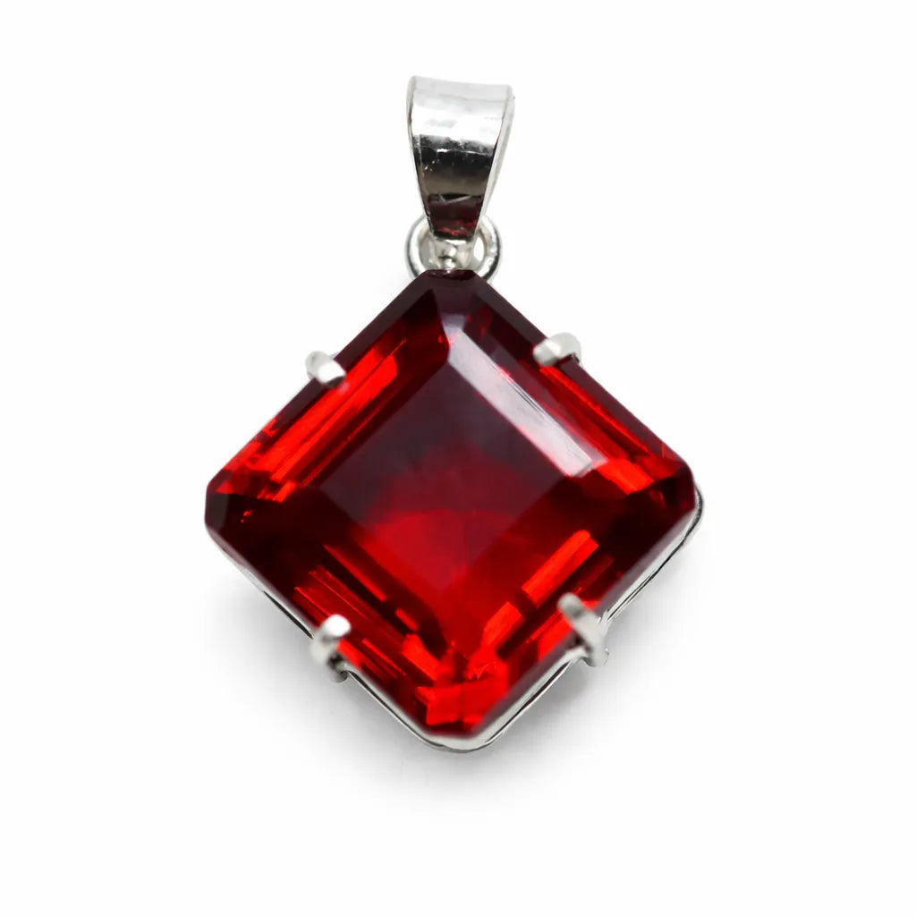 natural topaz pendant