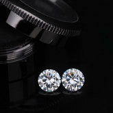 Loose Diamonds Synthetic Moissanite Round D Color CVD 1 MM Certified 2 Stones