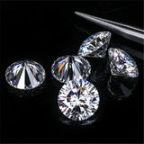 VVS1 2.00 mm Size 14 PCS LOT Synthetic Moissanite Loose Gemstones D Color