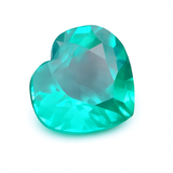 Best Offer | Heart Cut Natural 10.32 Carat Certified Green Tourmaline Loose Gemstone , Beautiful Ring Size Gemstone | Free Delivery Free Gift