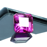 Genuine Sapphire Pink 9.70 Carat Square Shape Certified Natural Loose Gemstone Heirloom Quality Has Pink Sapphire
