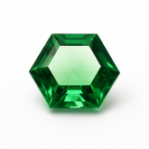 Brazilian Green Garnet 10.25 Carat Natural Certified Fancy Shape Green Garnet Loose Gemstone