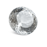 Sapphire Gem Relieve Stress And Anxiety !!! Natural Certified 13.52 Round Shape Loose Gemstone White Sapphire Gem , Quality Sapphire Ring , Sapphire Bracelets