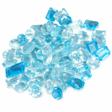 Mix Shape 50.10 Ct Natural Blue Aquamarine Loose CERTIFIED Gemstone Lot AU-15845345 002