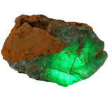 green emerald rough gemstone uncut loose stone