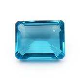 CERTIFIED Blue Aquamarine Natural 72.65 Ct Emerald Shape Ocean Loose Gemstone