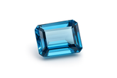 Aquamarine Emerald Cut Huge Size 34.32 Carat Ocean Blue CERTIFIED Loose Gemstone