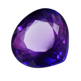 Jewelry Making Purple Tanzanite Gemstone 6.85 Carat Pear Shape Certified Natural Loose Gemstone