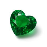 Brazilian Garnet 10.40 Carat Natural Green Garnet Heart Shape Certified Natural Gem Loose Gemstone