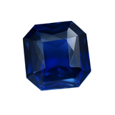 Stunning Blue Tanzanite CERTIFIED Loose Gemstone 15.60 Ct Natural Square Cut.