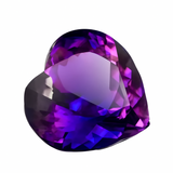 Natural Precious Heart Cut Purple Tanzanite 9.10 Ct CERTIFIED Loose Gemstone