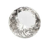 Sapphire Gem Relieve Stress And Anxiety !!! Natural Certified 13.52 Round Shape Loose Gemstone White Sapphire Gem , Quality Sapphire Ring , Sapphire Bracelets