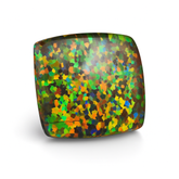 CERTIFIED Opal Cabochon Cut 15.90 Ct Natural Multi-Color Loose Gemstone