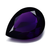 68.10 Ct Natural Purple Amethyst PEAR Cut Loose Gemstone CERTIFIED