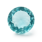 Natural Aquamarine Blue Round Certified 7.45 Ct Loose Gemstones