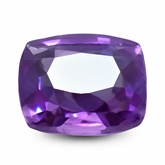 Stunning Natural Purple Tanzanite Gemstone Cushion Cut 9.45 Carat Certified Tanzanite Loose Gemstone