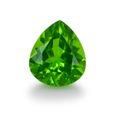 Extremely Rare CERTIFIED Natural 9.85 Ct Peridot Green Pear Cut Loose Gemstones.