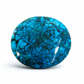 Blue Turquoise Excellent Oval Shape 77.50 Ct Natural Loose Gemstone CERTIFIED