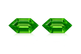 16 Ct CERTIFIED Pair Rare Natural Peridot Fancy Cut Green Loose Gemstone