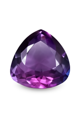 Best For Gift Purple Tanzanite 7.20 Ct Certified Purple Tanzanite Natural Trillion Gemstone Jeweler Making