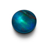 Natural Multi Color Round Cut Doublet Opal 3.20 Ct CERTIFIED Loose Gemstone