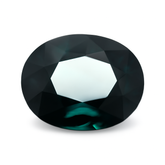 Natural Deep Green Oval Cut 10.45 Ct CERTIFIED Tourmaline Gemstone Ring Size