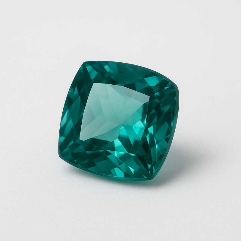 Natural Garnet Green 10.70 Ct loose gemstone fancy cut