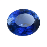 CERTIFIED 15.90 Carat Oval Cut Blue Tanzanite Natural Loose Gemstone